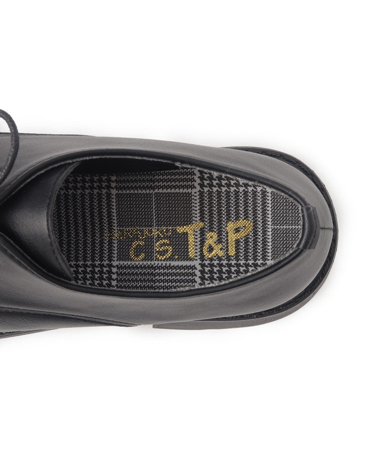 シーエス ティーアンドピー csT&P ＼抗菌・消臭／レースアップオックスフォードパンプス （ブラックスム-ス(919)） ブラックスム-ス(919)