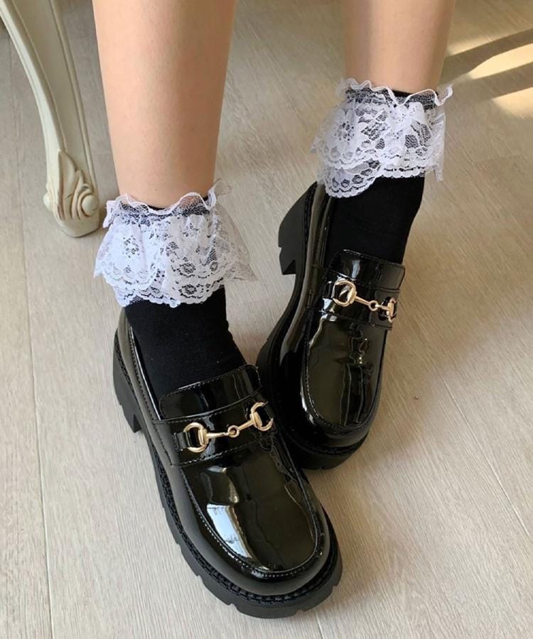 シーエス ティーアンドピー csT&P ＼抗菌・消臭／ビット付きローファーパンプス （ブラックエナメル(619)） ブラックエナメル(619)