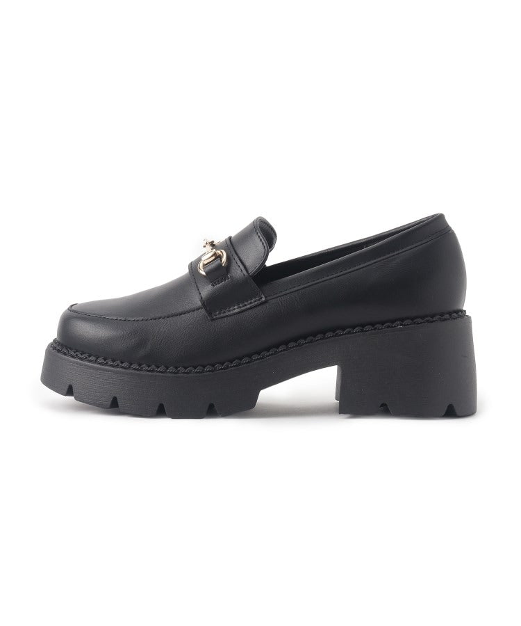 シーエス ティーアンドピー csT&P ＼抗菌・消臭／ビット付きローファーパンプス （ブラックエナメル(619)） ブラックエナメル(619)