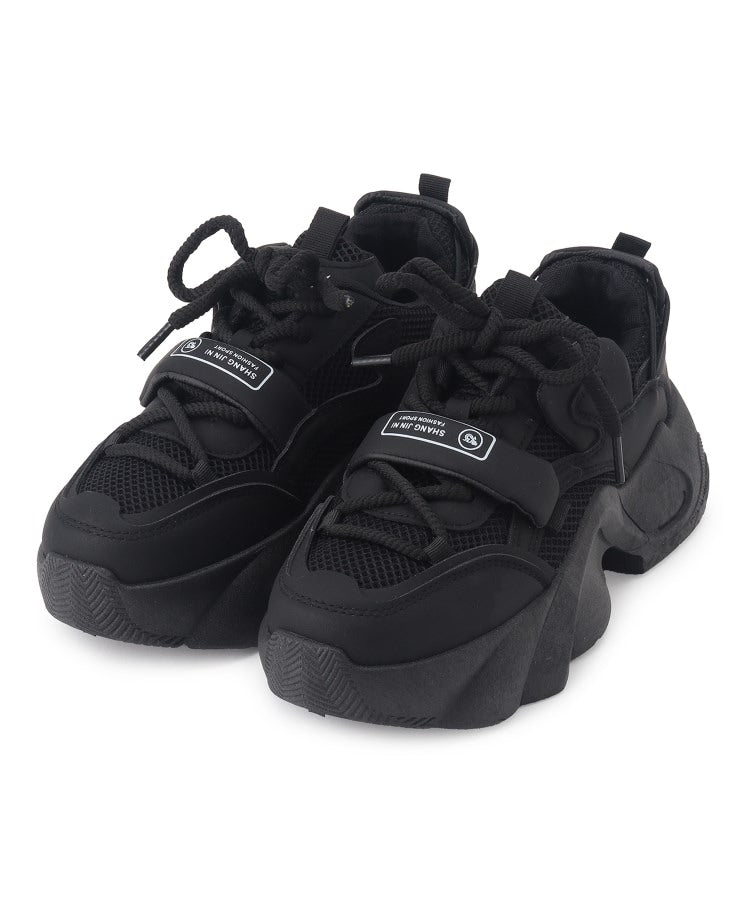 シーエス ティーアンドピー csT&P ボリューム紐厚底スニーカー （ホワイト(001)） ホワイト(001)