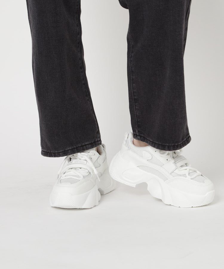 シーエス ティーアンドピー csT&P ボリューム紐厚底スニーカー （ホワイト(001)） ホワイト(001)