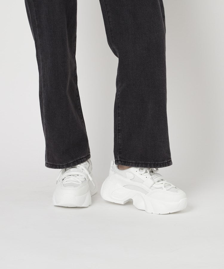 シーエス ティーアンドピー csT&P ボリューム紐厚底スニーカー （ホワイト(001)） ホワイト(001)