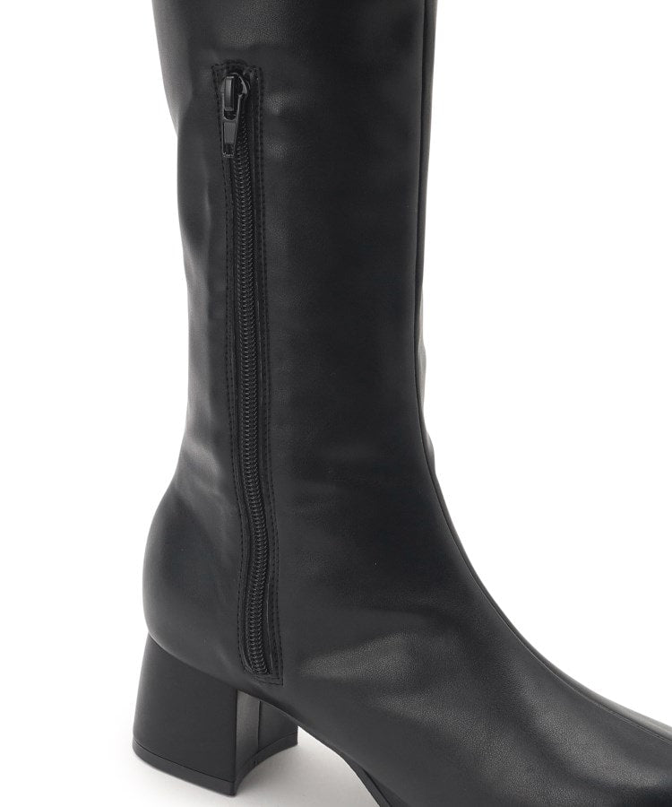 シーエス ティーアンドピー csT&P 夢見るリボン付きロングブーツ厚底 （ブラウン(143)） ブラウン(143)