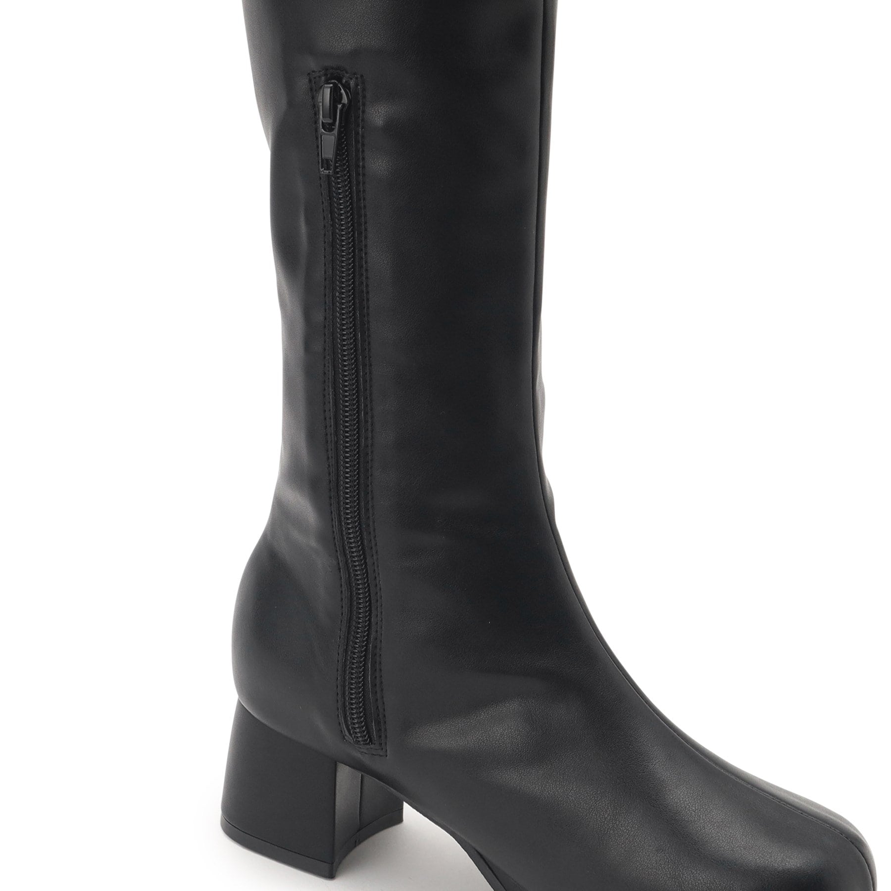 CS T&P Dreamy Ribbon Long Boots with Thick Sole