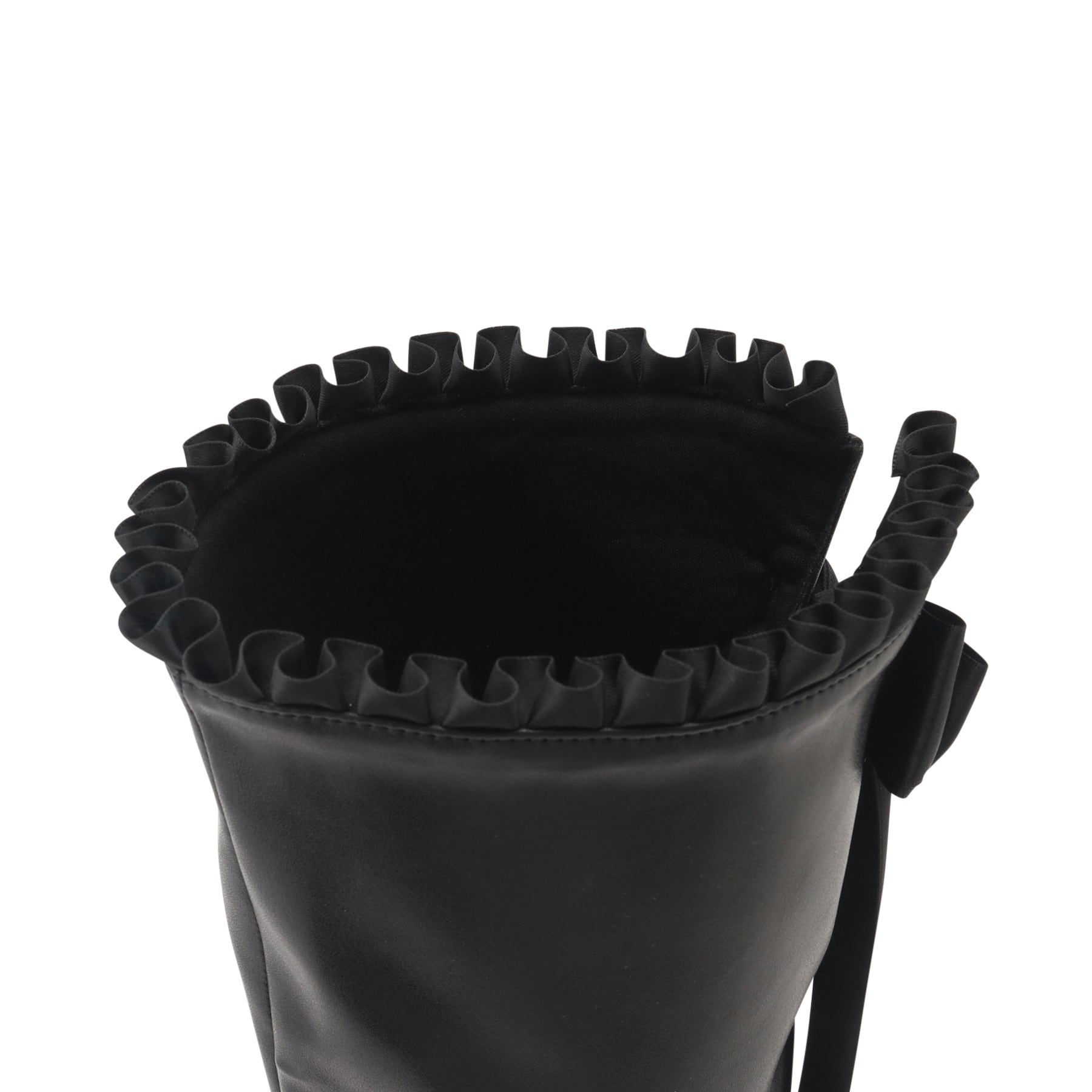 CS T&P Dreamy Ribbon Long Boots with Thick Sole