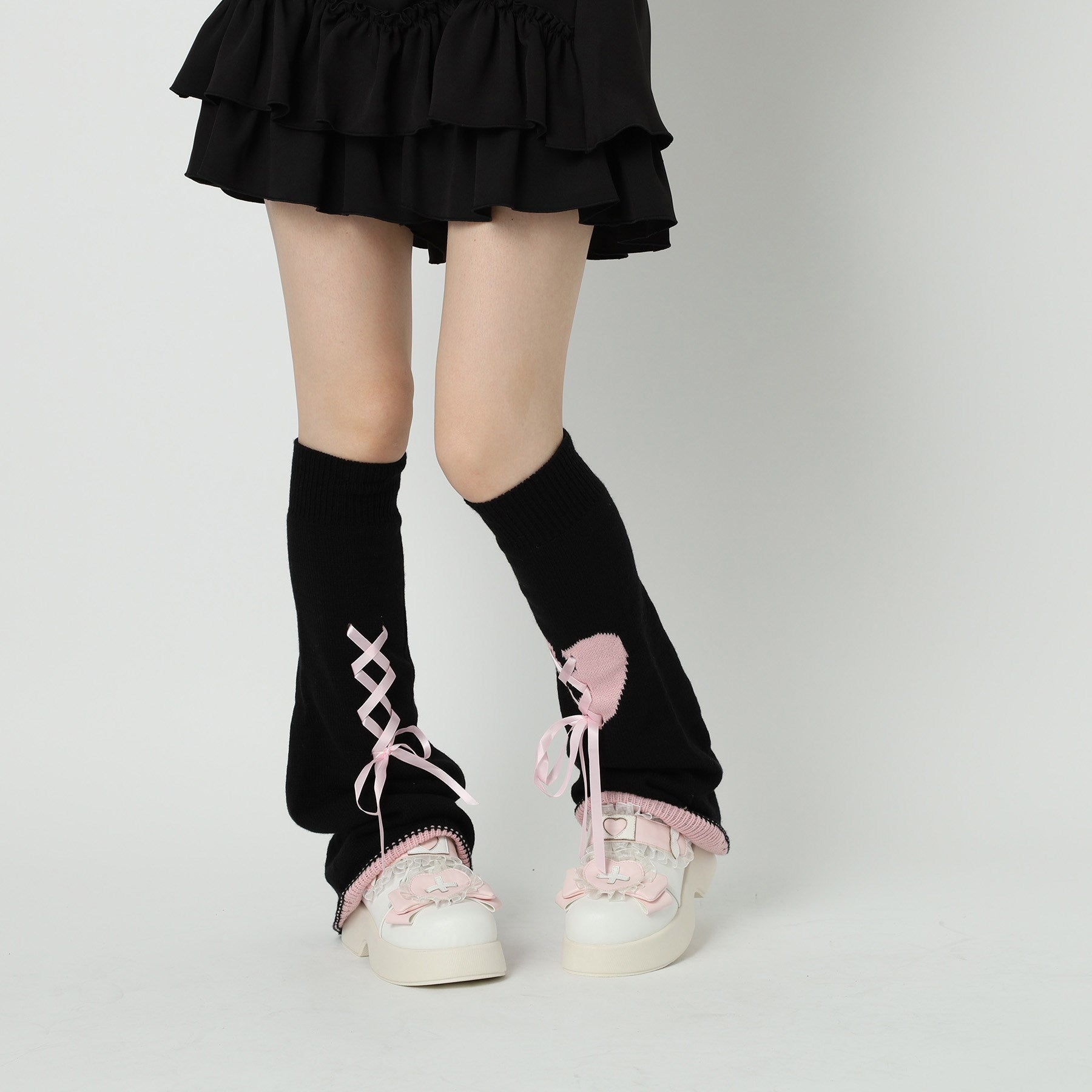 シーエス ティーアンドピー csT&P 厚底夢見るハート×十字架ロリータパンプス （ピンク(072)） ピンク(072)