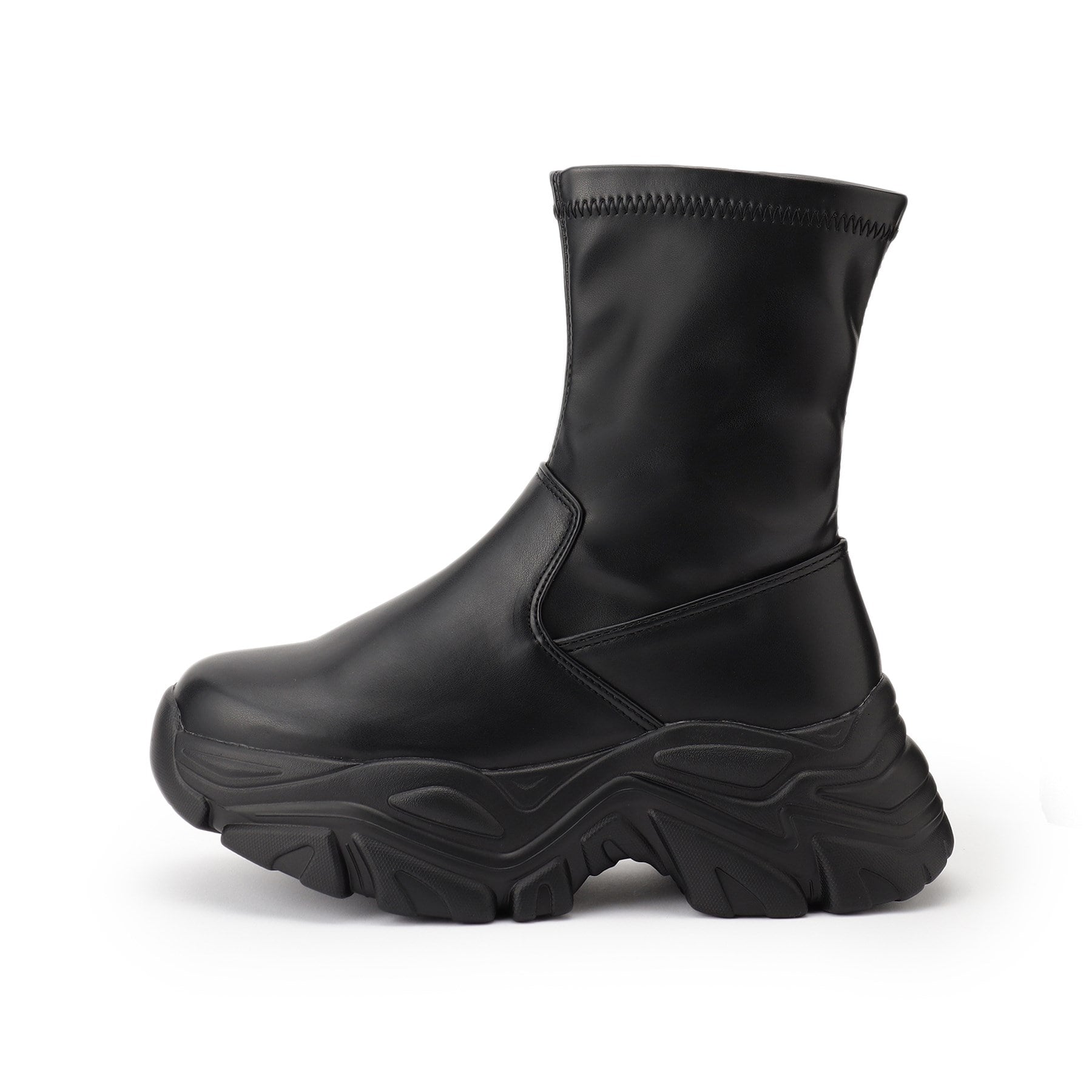 シーエス ティーアンドピー csT&P 厚底スニーカー底ブーツ （ブラック(019)） ブラック(019)