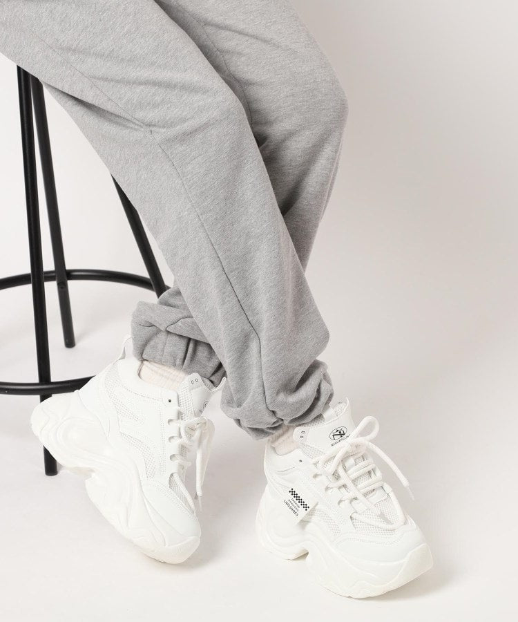 シーエス ティーアンドピー csT&P 厚底ワンポイントインヒールデザインスニーカー （ホワイト(001)） ホワイト(001)