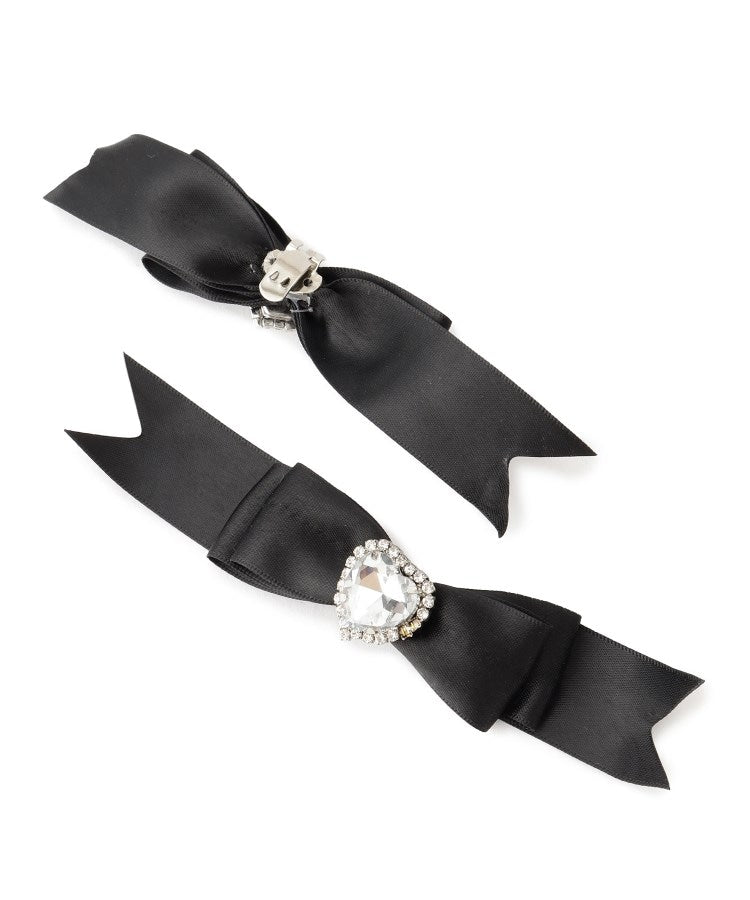 シーエス ティーアンドピー csT&P 厚底リボン付き3WAYキラキラパンプス （ブラック(019)） ブラック(019)