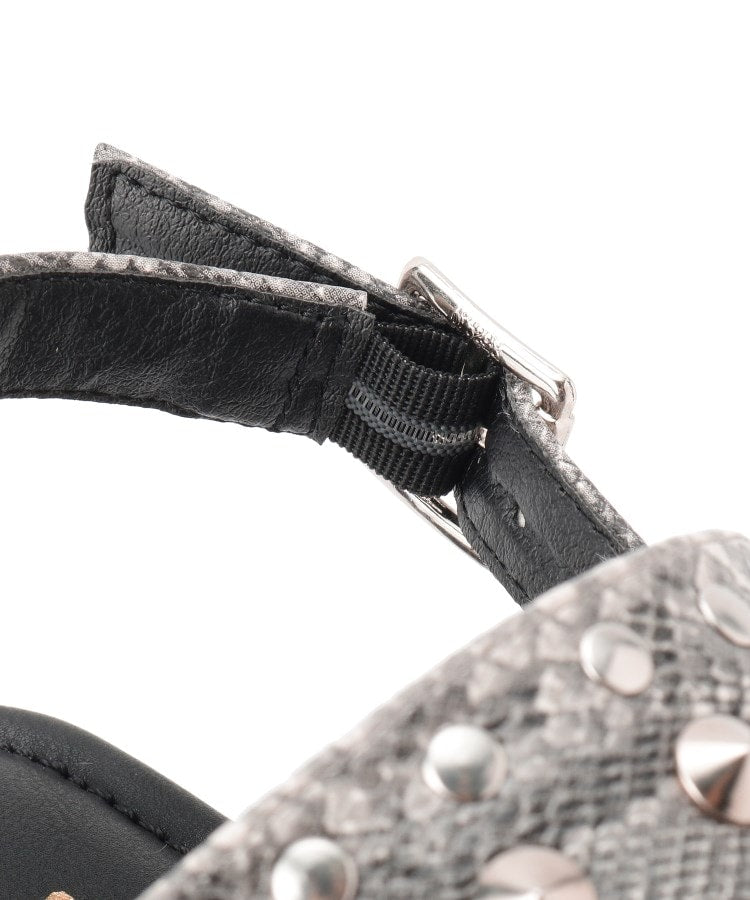 シーエス ティーアンドピー csT&P 厚底スタッズ付きサンダル （ブラック(019)） ブラック(019)