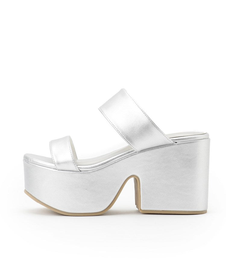 シーエス ティーアンドピー csT&P 厚底ダブルベルトサンダル （ブラック(019)） ブラック(019)