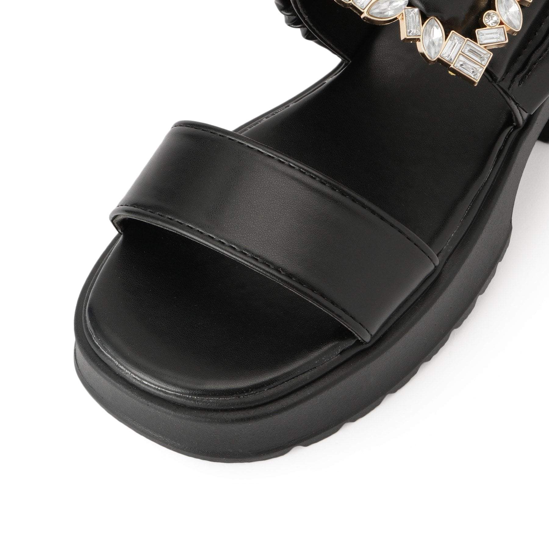 シーエス ティーアンドピー csT&P バックル付きギャザーサンダル （ホワイト(001)） ホワイト(001)