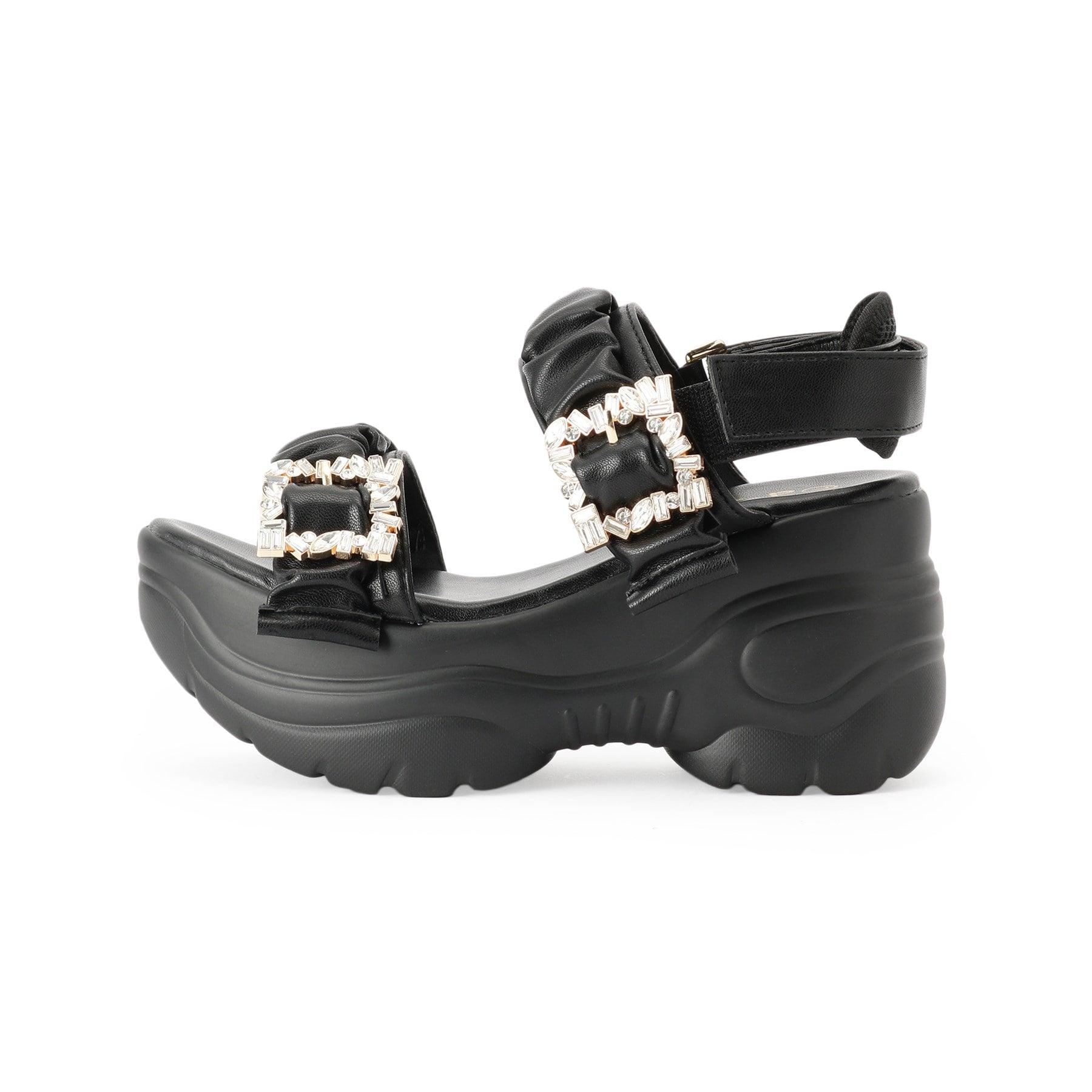 シーエス ティーアンドピー csT&P 厚底バックルサンダル （ベージュ(052)） ベージュ(052)