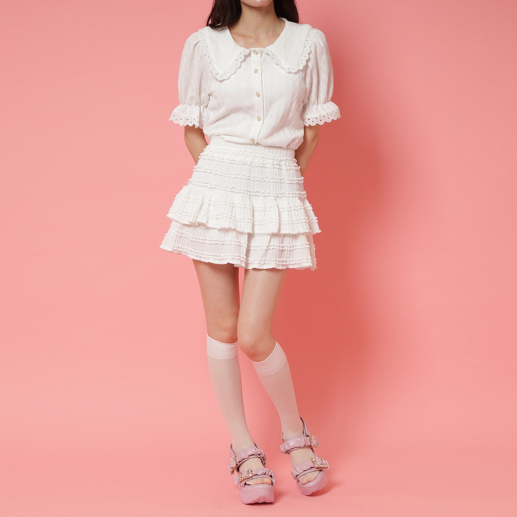 シーエス ティーアンドピー csT&P 厚底バックルサンダル （ベージュ(052)） ベージュ(052)