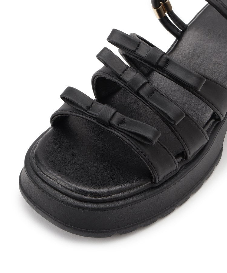 シーエス ティーアンドピー csT&P 3連リボンバレエコアサンダル （アイボリー(004)） アイボリー(004)