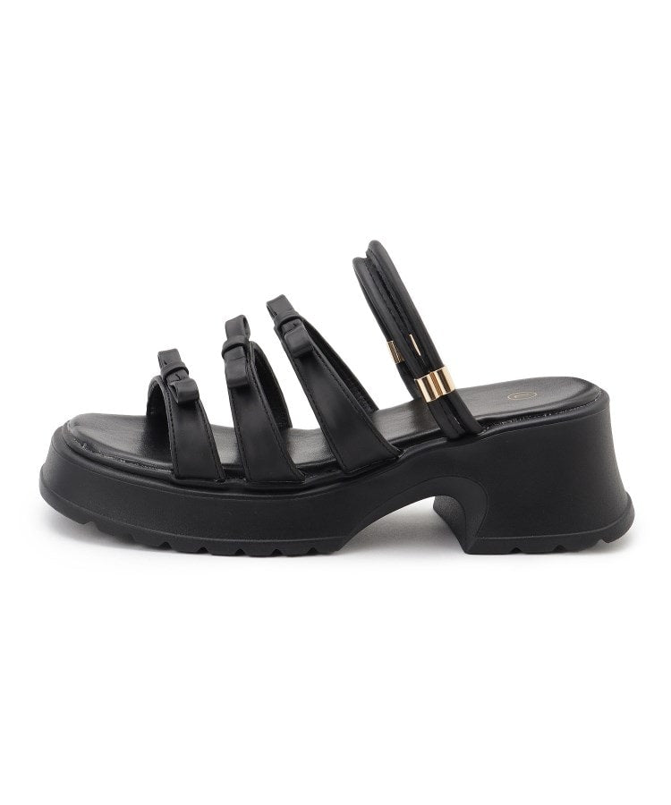 シーエス ティーアンドピー csT&P 3連リボンバレエコアサンダル （アイボリー(004)） アイボリー(004)