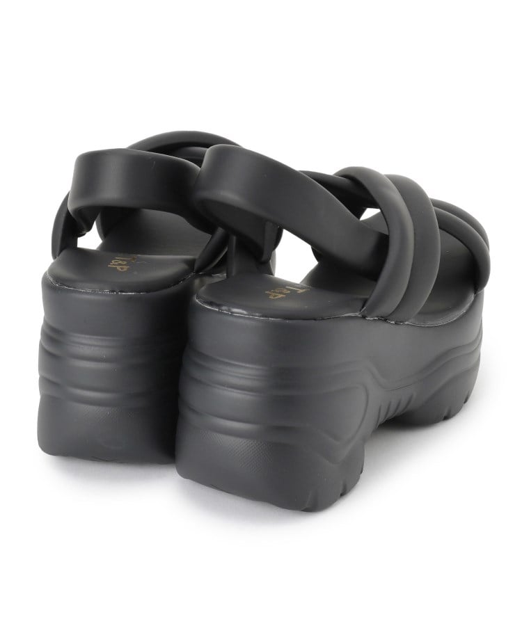 シーエス ティーアンドピー csT&P 厚底クロスサンダル パデットサンダル （ホワイト(001)） ホワイト(001)