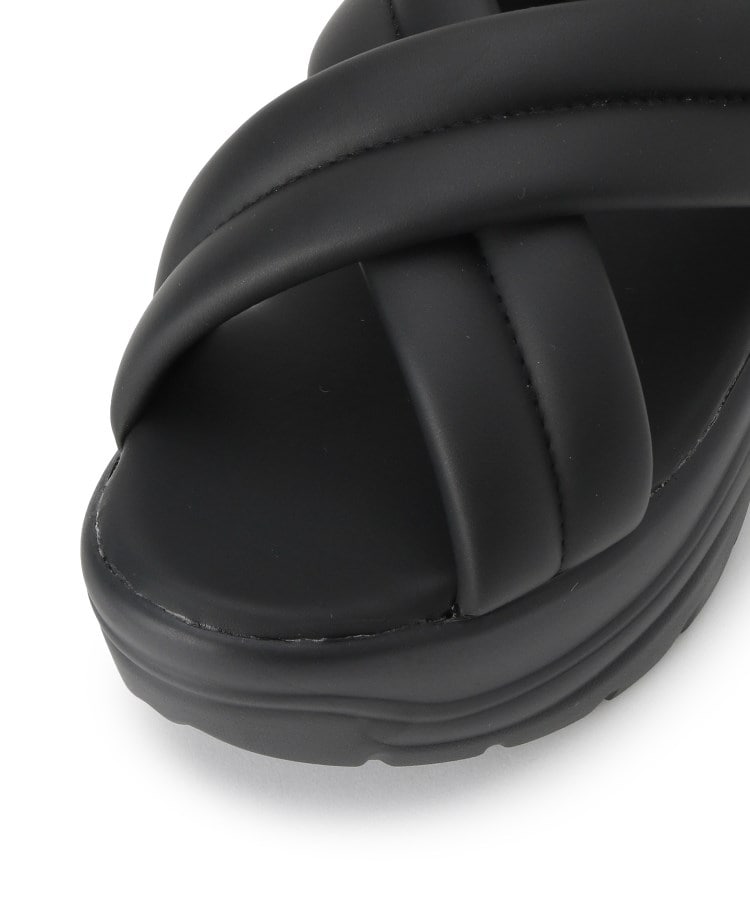 シーエス ティーアンドピー csT&P 厚底クロスサンダル パデットサンダル （ホワイト(001)） ホワイト(001)