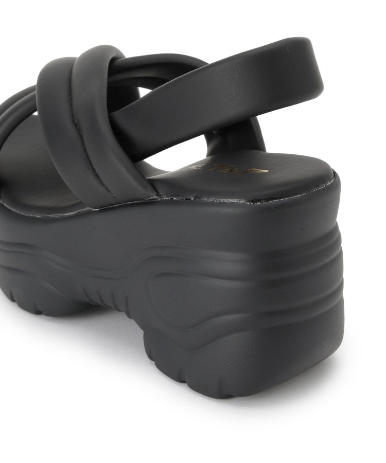 シーエス ティーアンドピー csT&P 厚底クロスサンダル パデットサンダル （ホワイト(001)） ホワイト(001)