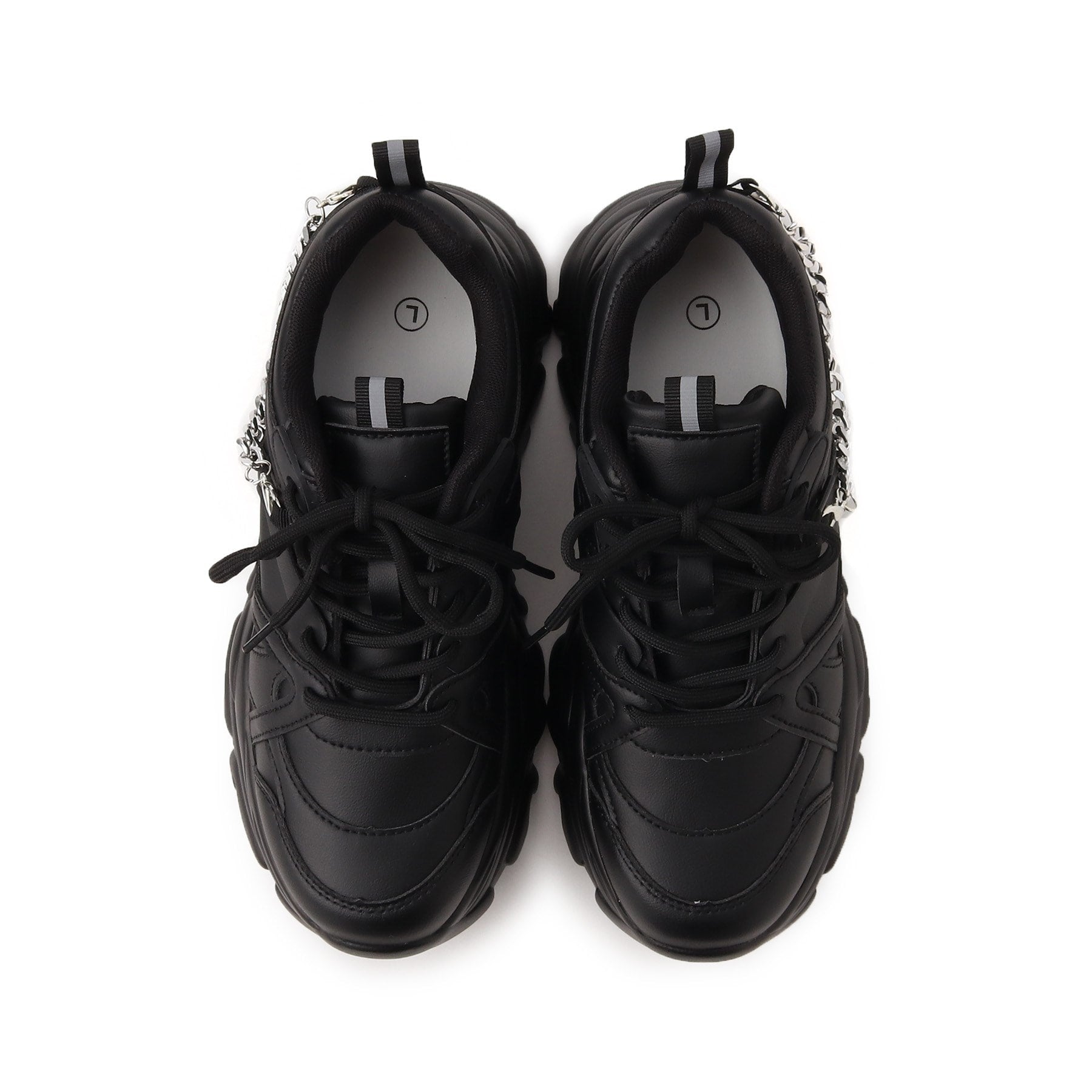 シーエス ティーアンドピー csT&P 【2WAYチェーン付き】軽量ボリュームソール厚底スニーカー （ブラウン(043)） ブラウン(043)