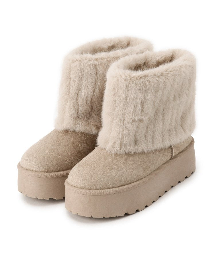 シーエス ティーアンドピー csT&P 厚底フェイクファームートン （オーク(034)） オーク(034)