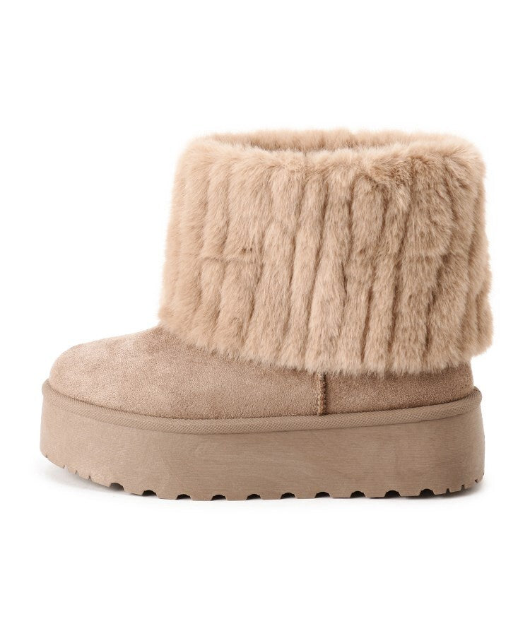 シーエス ティーアンドピー csT&P 厚底フェイクファームートン （オーク(034)） オーク(034)