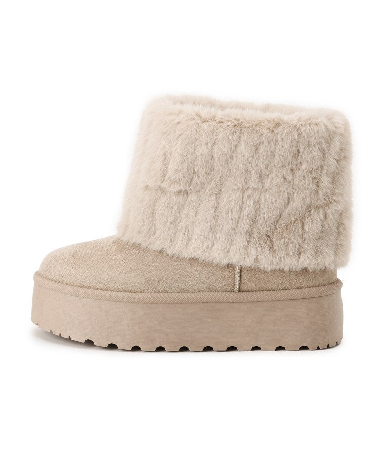 シーエス ティーアンドピー csT&P 厚底フェイクファームートン （オーク(034)） オーク(034)