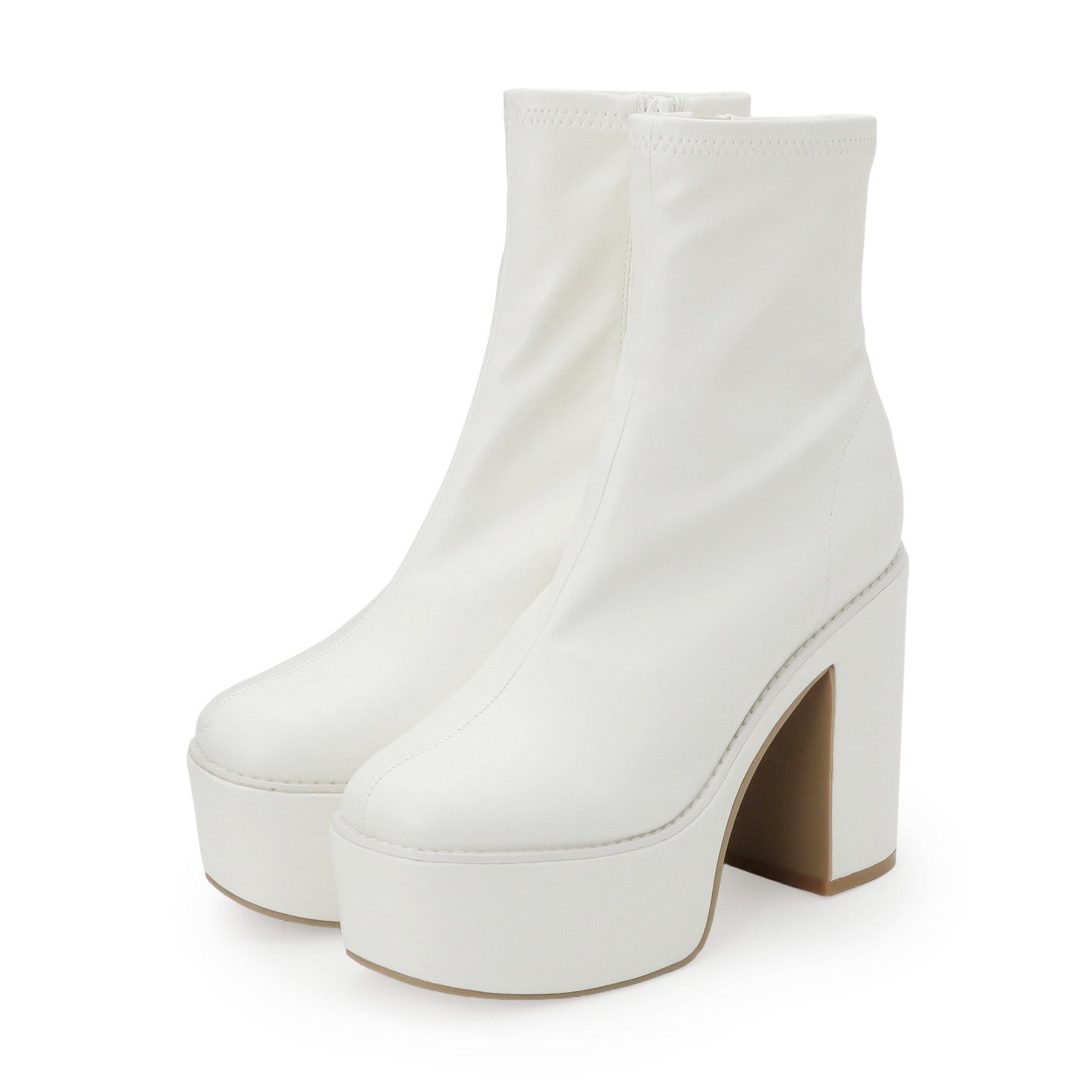 シーエス ティーアンドピー csT&P 厚底シンプルブーツ （ブラック(119)） ブラック(119)