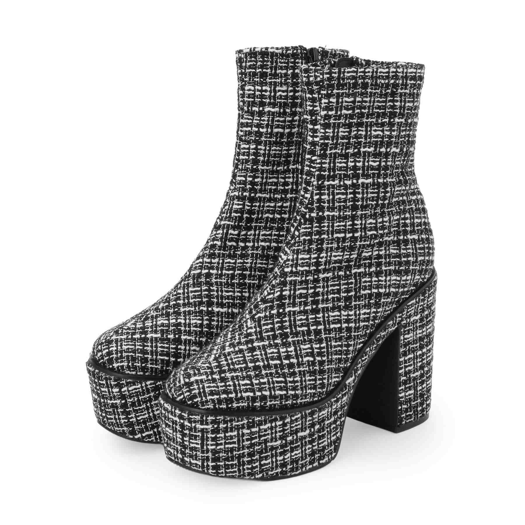 シーエス ティーアンドピー csT&P 厚底シンプルブーツ （ブラック(119)） ブラック(119)