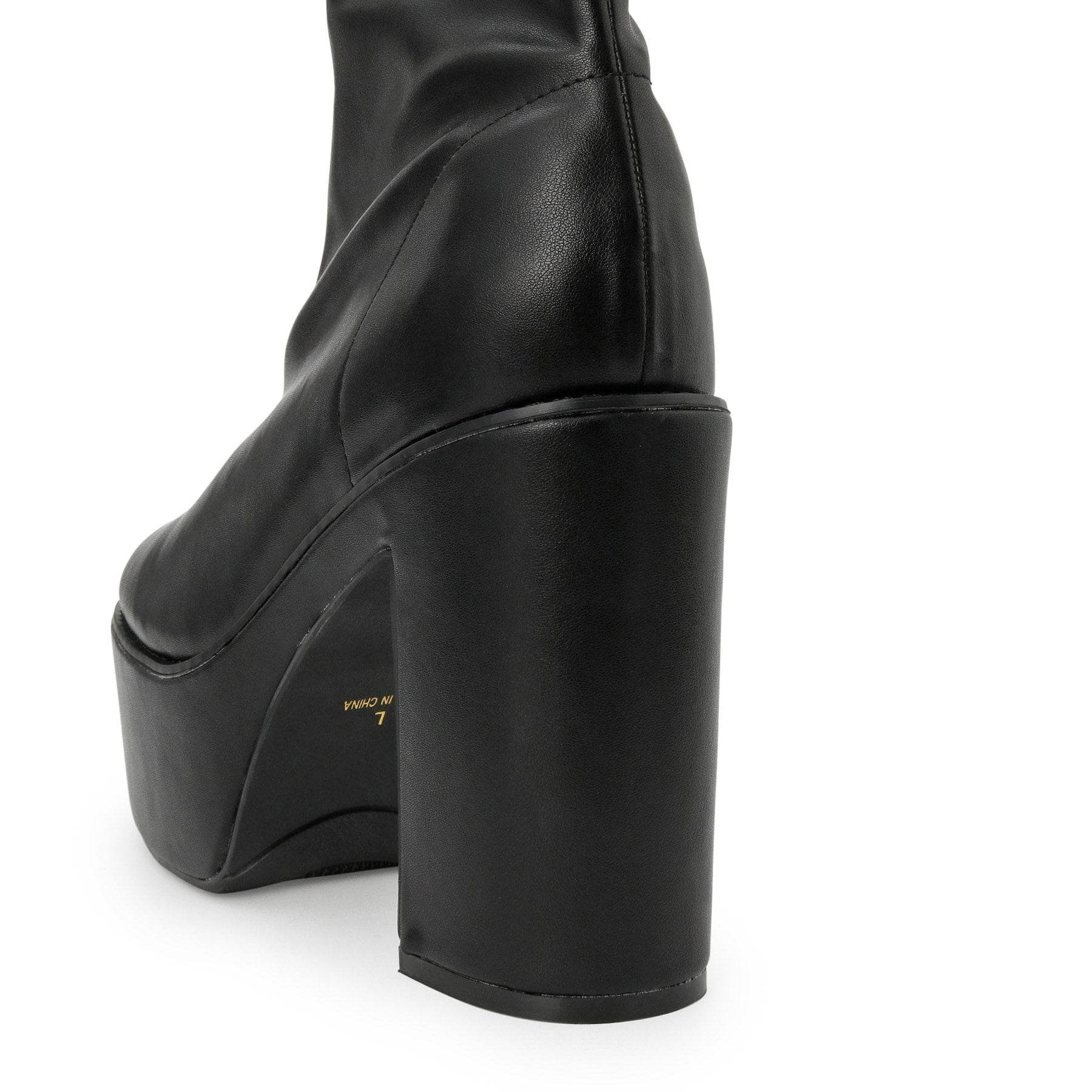 シーエス ティーアンドピー csT&P 厚底シンプルブーツ （ブラック(119)） ブラック(119)