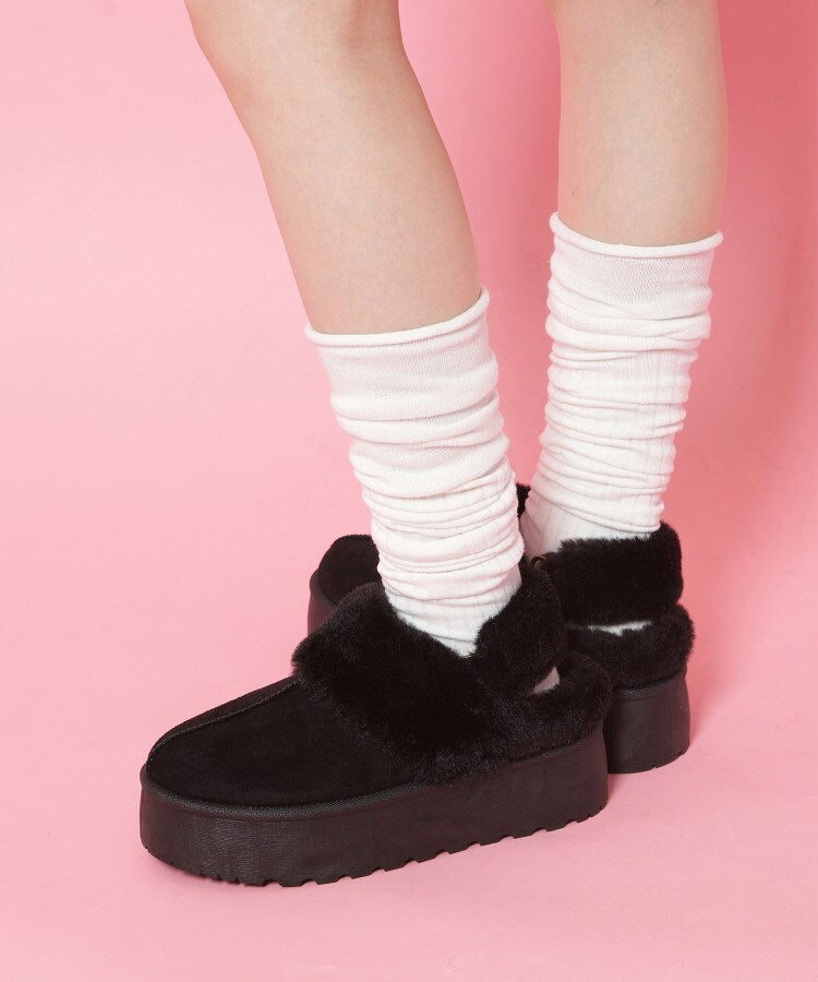 シーエス ティーアンドピー csT&P ムートンサボ ベルト取り外し可 （ブラック(119)） ブラック(119)