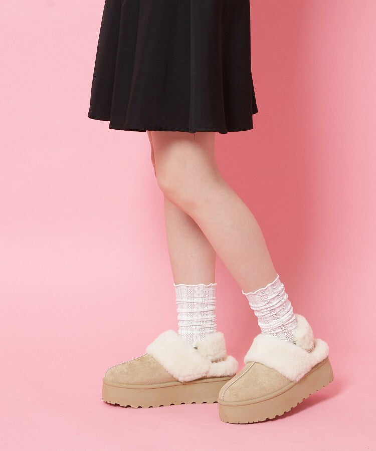 シーエス ティーアンドピー csT&P ムートンサボ ベルト取り外し可 （ブラック(119)） ブラック(119)