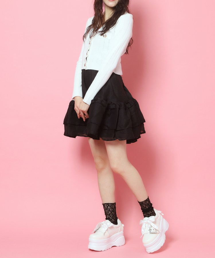 シーエス ティーアンドピー csT&P 夢見る厚底十字架キラキラスニーカー （ブルー(992)） ブルー(992)