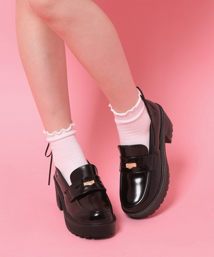 シーエス ティーアンドピー csT&P 厚底コインローファー （ブラック(219)） ブラック(219)