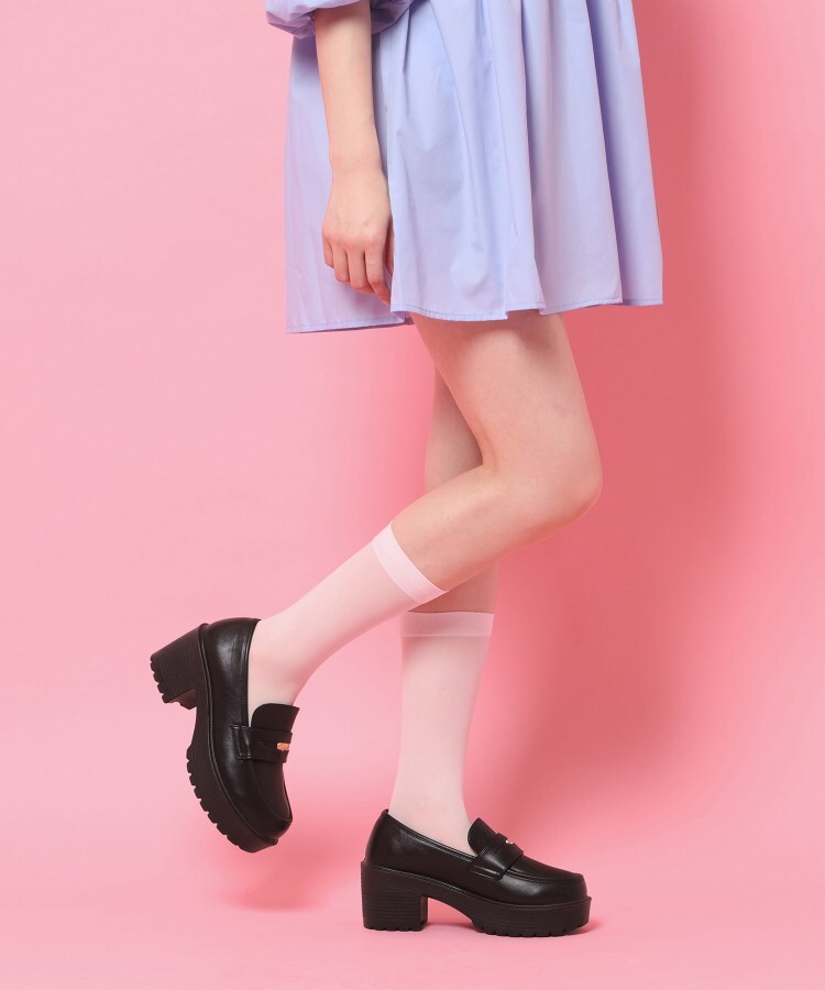 シーエス ティーアンドピー csT&P 厚底コインローファー （ブラック(219)） ブラック(219)