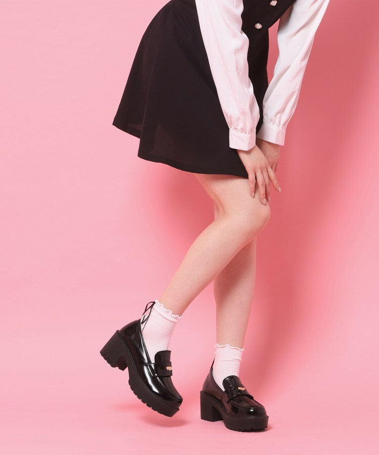 シーエス ティーアンドピー csT&P 厚底コインローファー （ブラック(219)） ブラック(219)