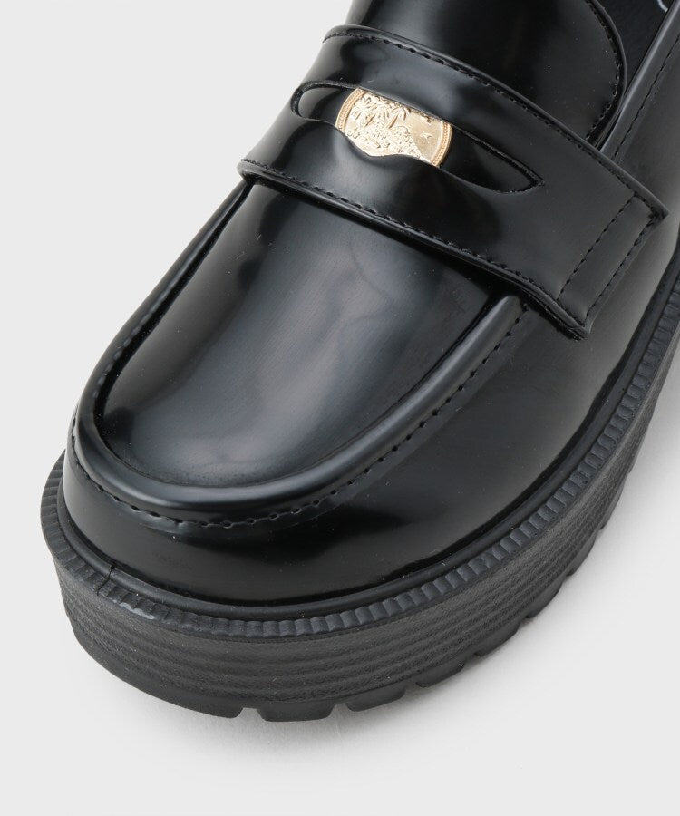 シーエス ティーアンドピー csT&P 厚底コインローファー （ブラック(219)） ブラック(219)