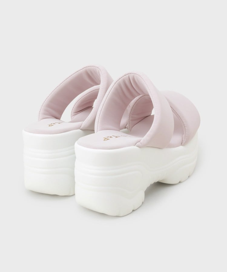 シーエス ティーアンドピー csT&P 厚底ぷくぷくサンダル （ブルー(092)） ブルー(092)