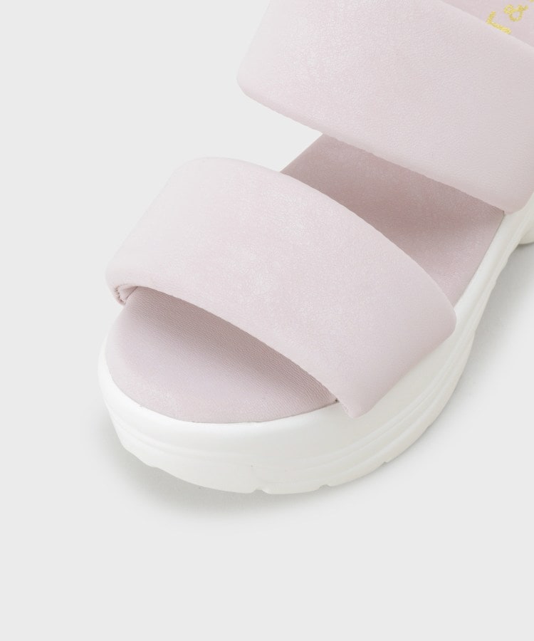 シーエス ティーアンドピー csT&P 厚底ぷくぷくサンダル （ブルー(092)） ブルー(092)