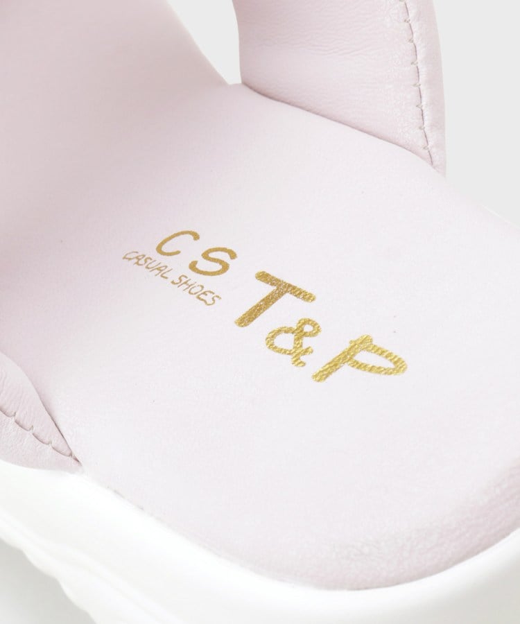 シーエス ティーアンドピー csT&P 厚底ぷくぷくサンダル （ブルー(092)） ブルー(092)