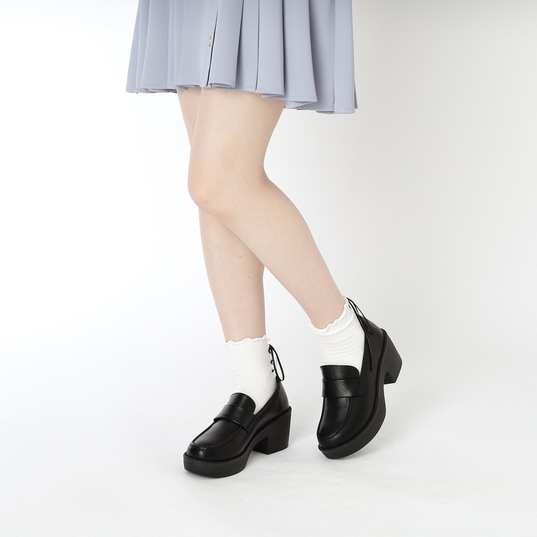 シーエス ティーアンドピー csT&P リボン付きローファー （ブラック(219)） ブラック(219)