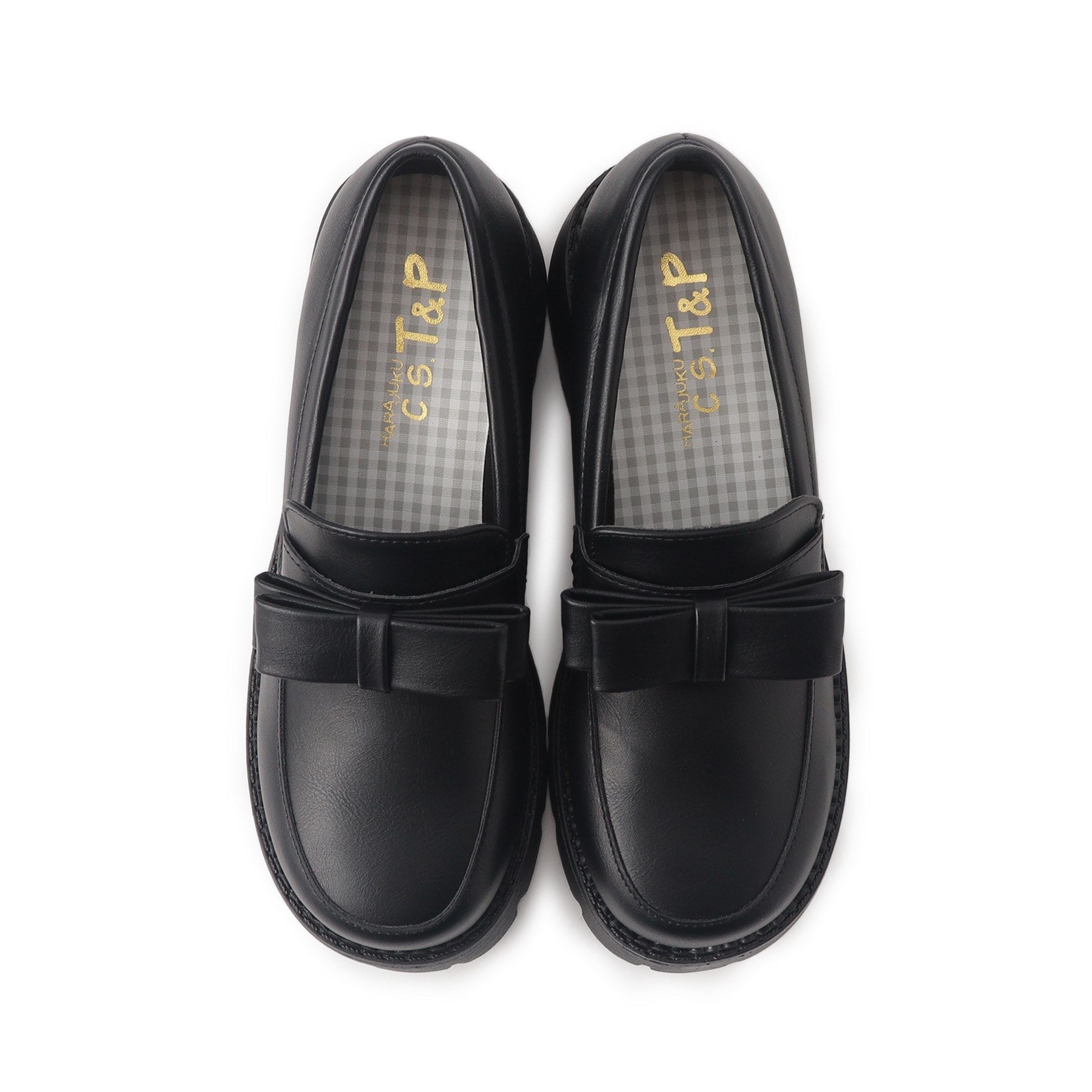 シーエス ティーアンドピー csT&P リボン付きローファーパンプス （アイボリー(004)） アイボリー(004)