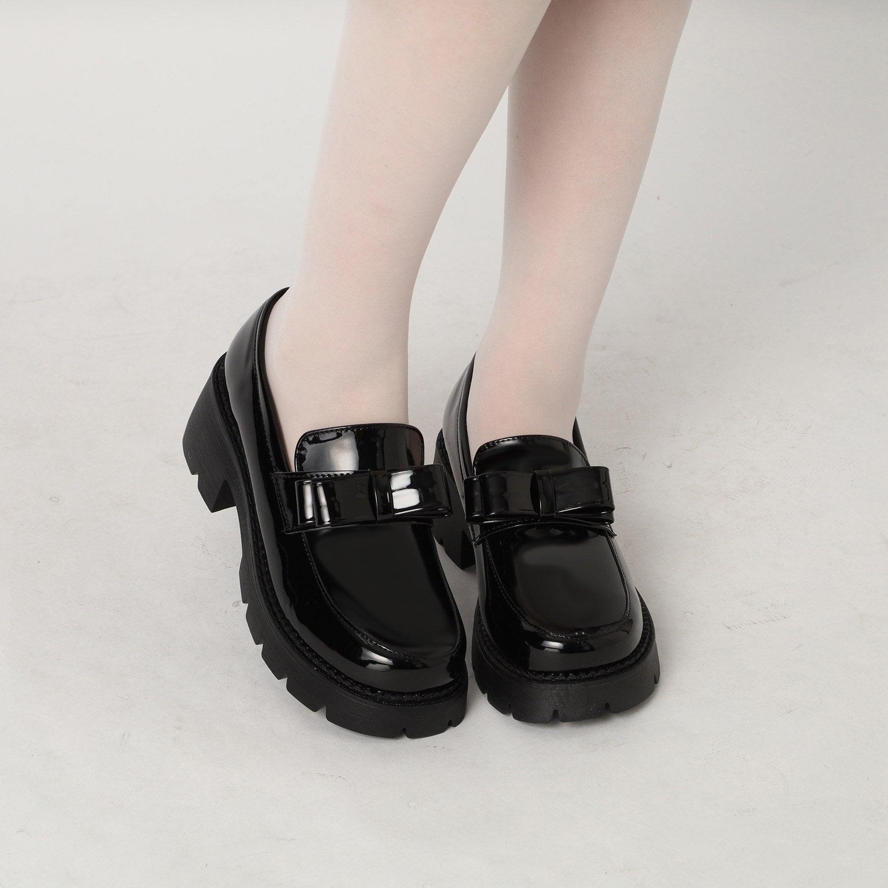 シーエス ティーアンドピー csT&P リボン付きローファーパンプス （アイボリー(004)） アイボリー(004)