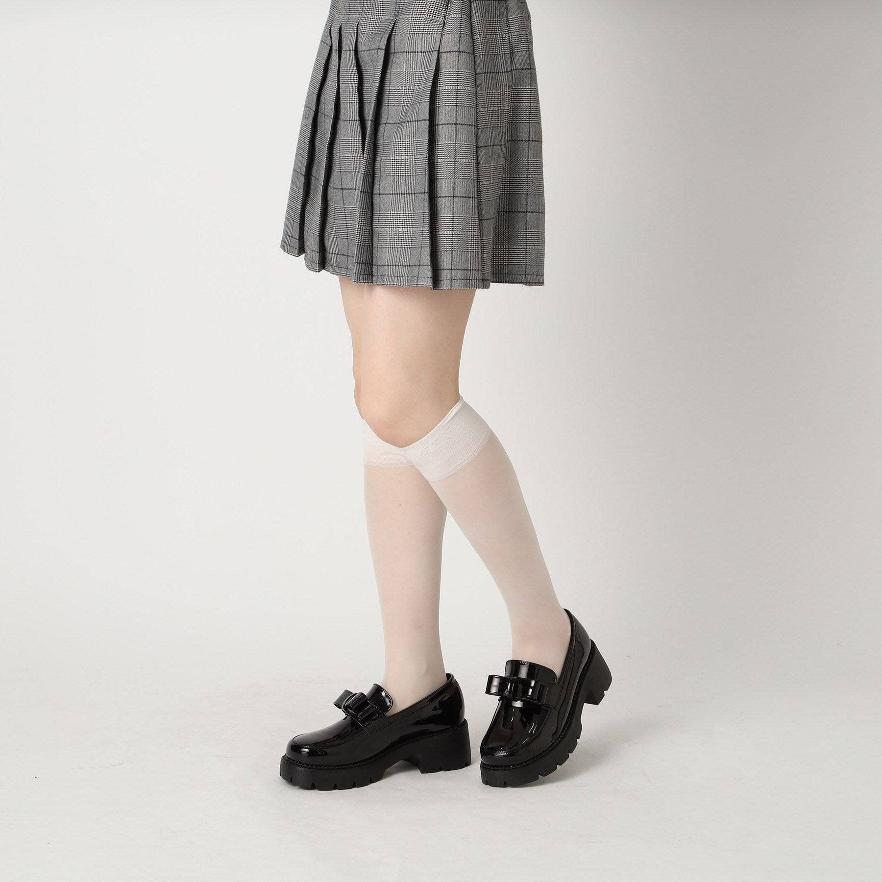 シーエス ティーアンドピー csT&P リボン付きローファーパンプス （アイボリー(004)） アイボリー(004)