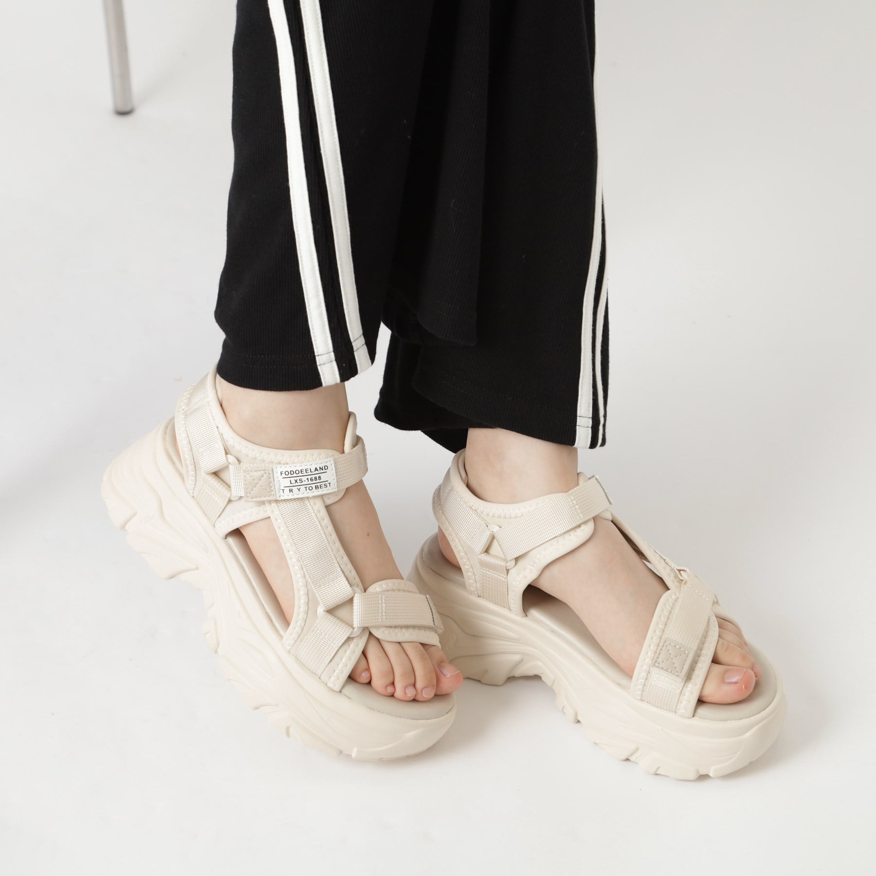 シーエス ティーアンドピー csT&P 厚底スポサン （アイボリー(004)） アイボリー(004)