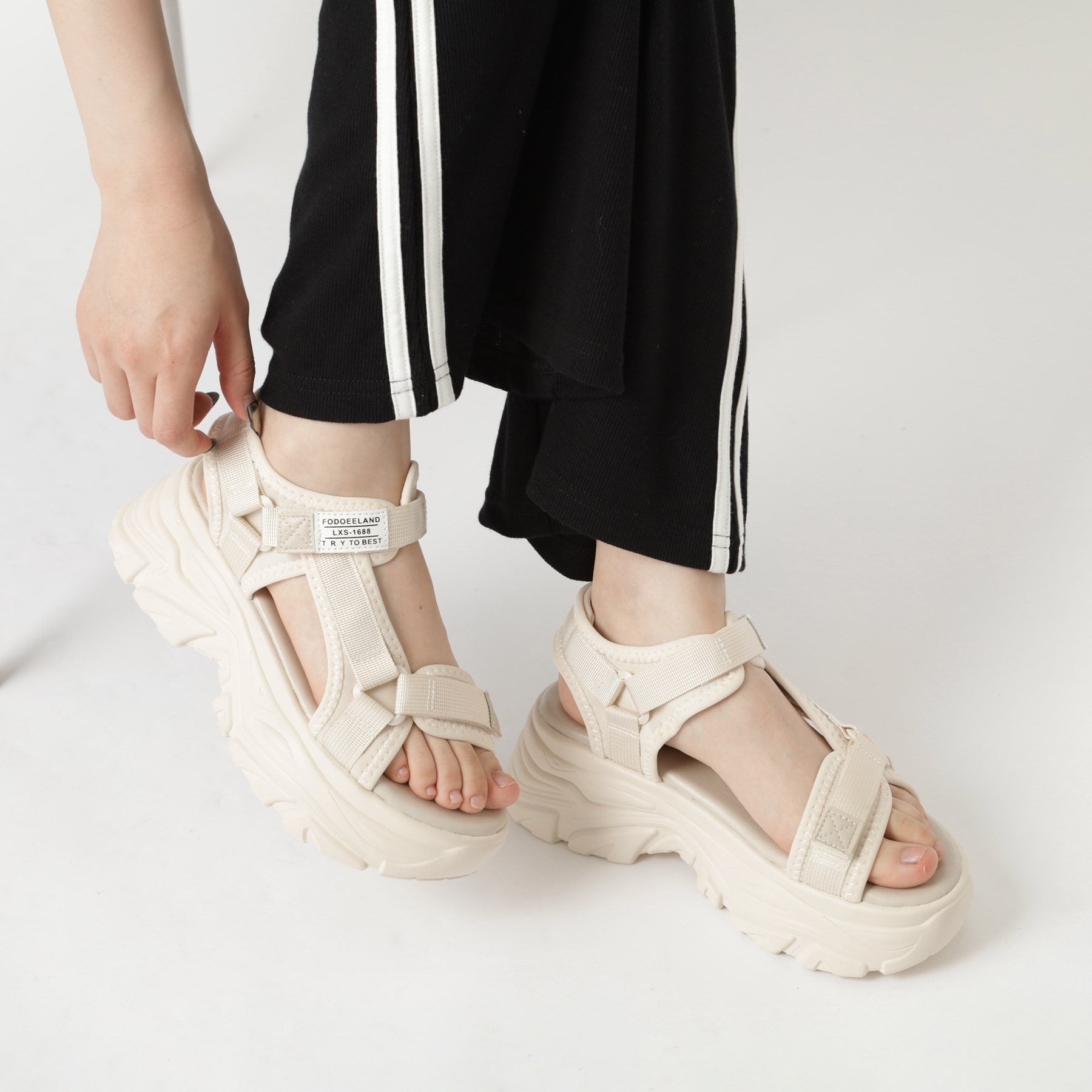 シーエス ティーアンドピー csT&P 厚底スポサン （アイボリー(004)） アイボリー(004)