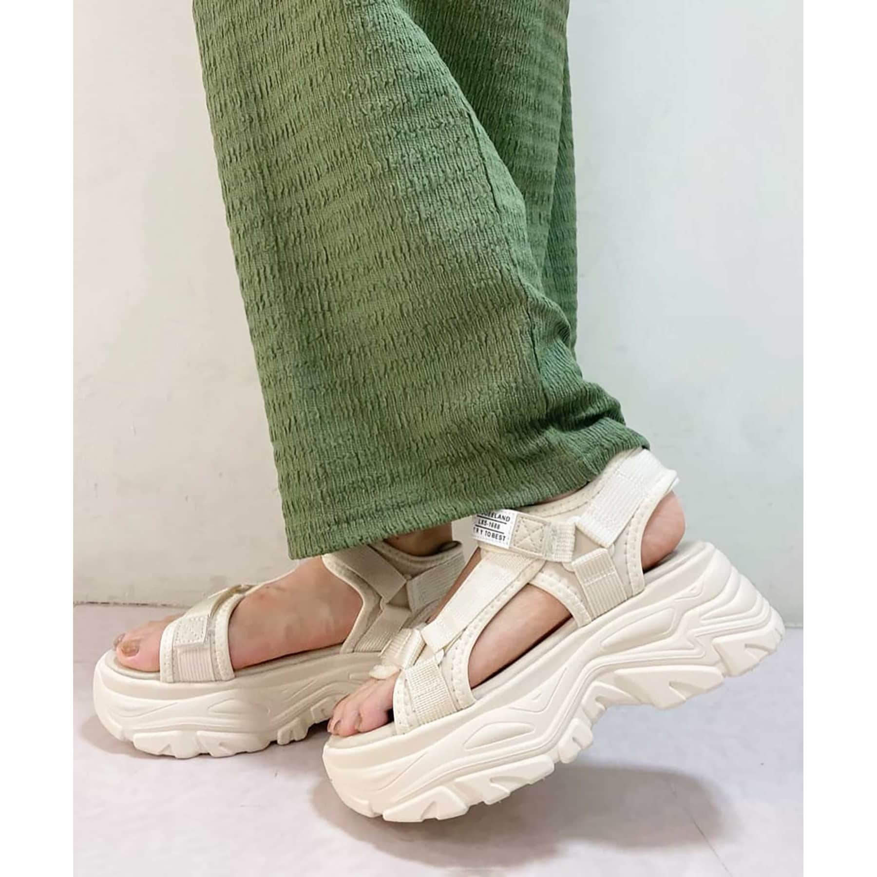 シーエス ティーアンドピー csT&P 厚底スポサン （アイボリー(004)） アイボリー(004)