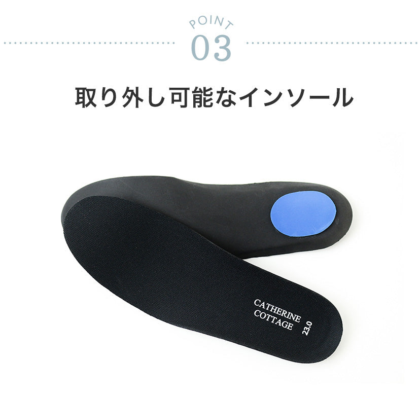 キャサリンコテージ Catherine Cottage レインローファー （ブラック[BLK]） ブラック[BLK]