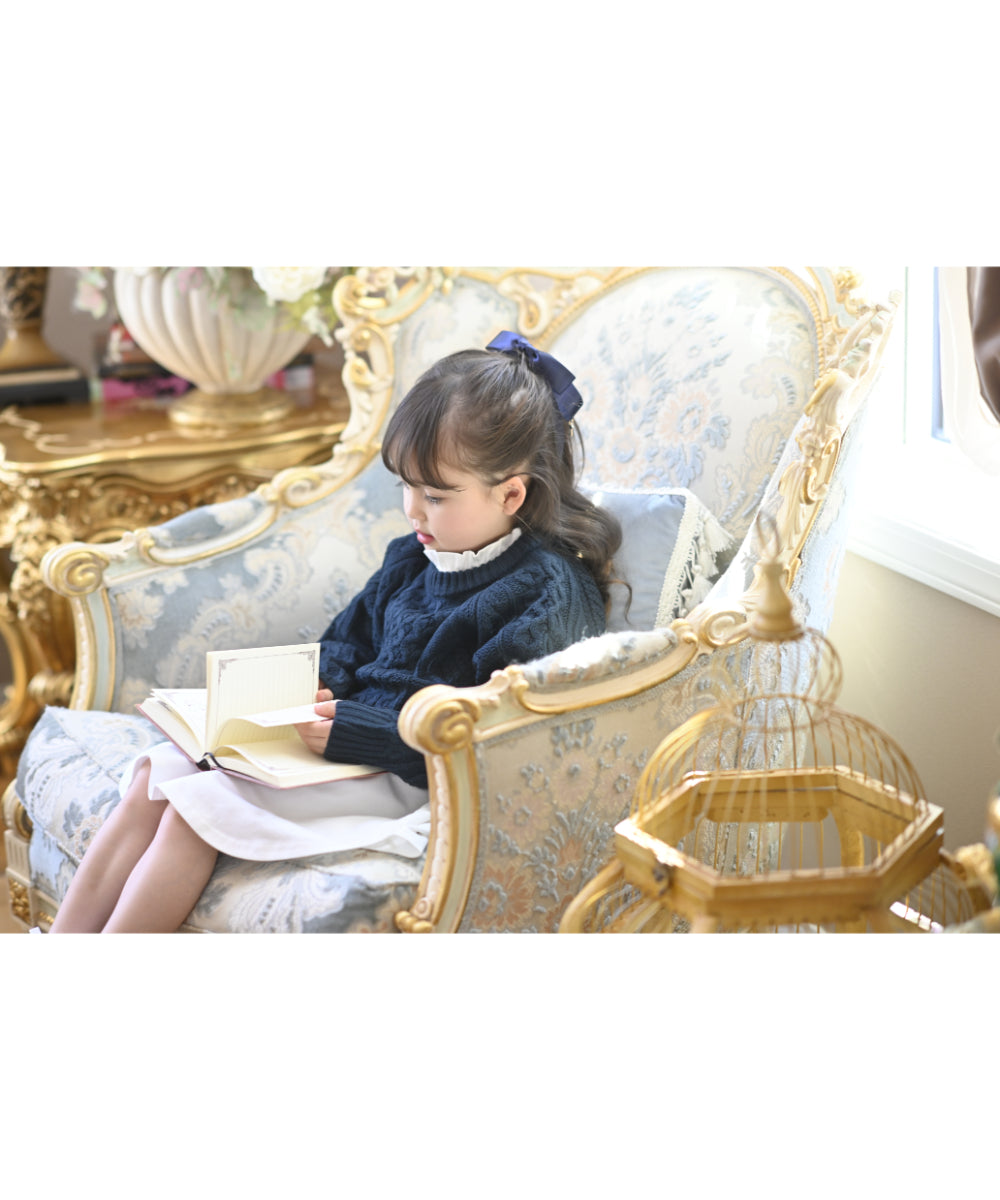 キャサリンコテージ Catherine Cottage サテンリボン ヘアゴム （クリーム[CRM]） クリーム[CRM]
