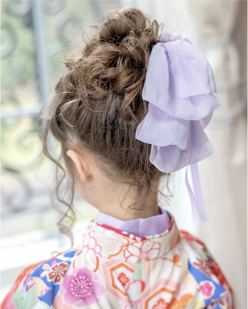 キャサリンコテージ Catherine Cottage ビッグシフォンリボンヘアクリップ （ホワイト[WHT]） ホワイト[WHT]